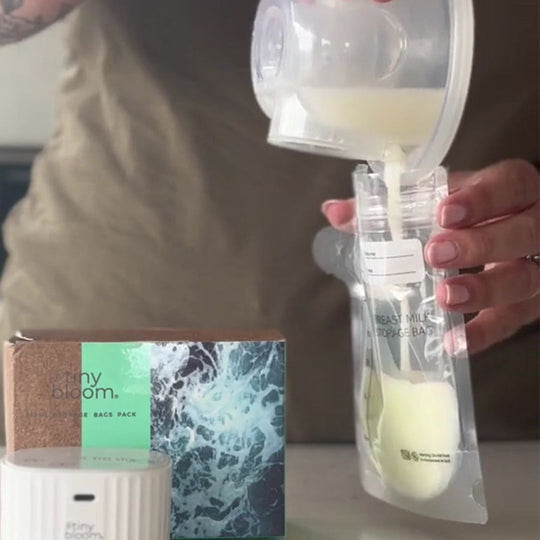 30 x Ziplock 200 ml Milk Storage Bags