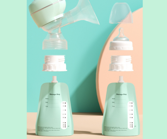 20 Connectable Milk Storage Bags