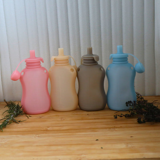 120ml Silicone Pouches - Eco Friendly Food/Milk Storage