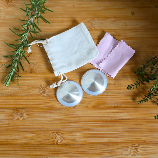 Sterling Silver Nipple Cups - 2 pack