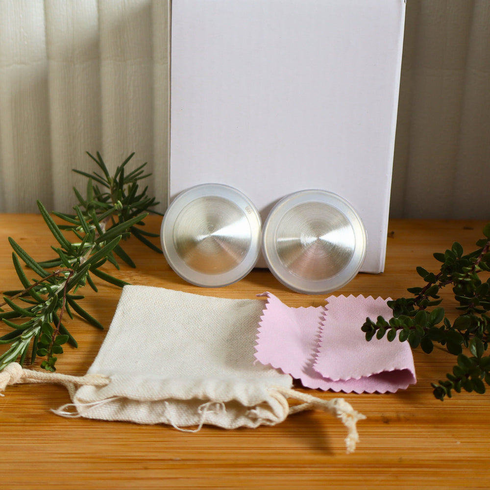 Sterling Silver Nipple Cups - 2 pack