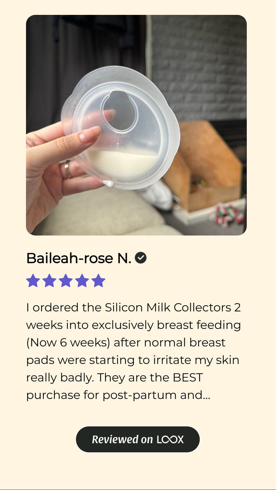 Silicone Milk Collectors