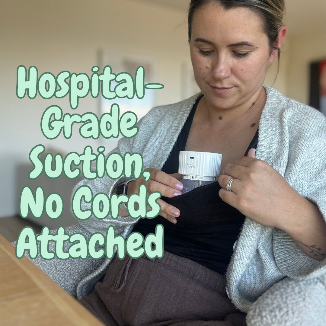 Wearable Breast Pump - Hands Free Pumping - Tiny Bloom