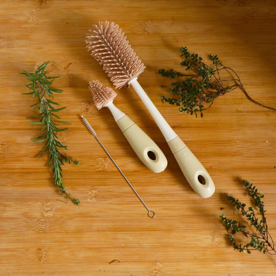 Bottle, Teat Nipple  & Straw Cleaning Brush - Silicone