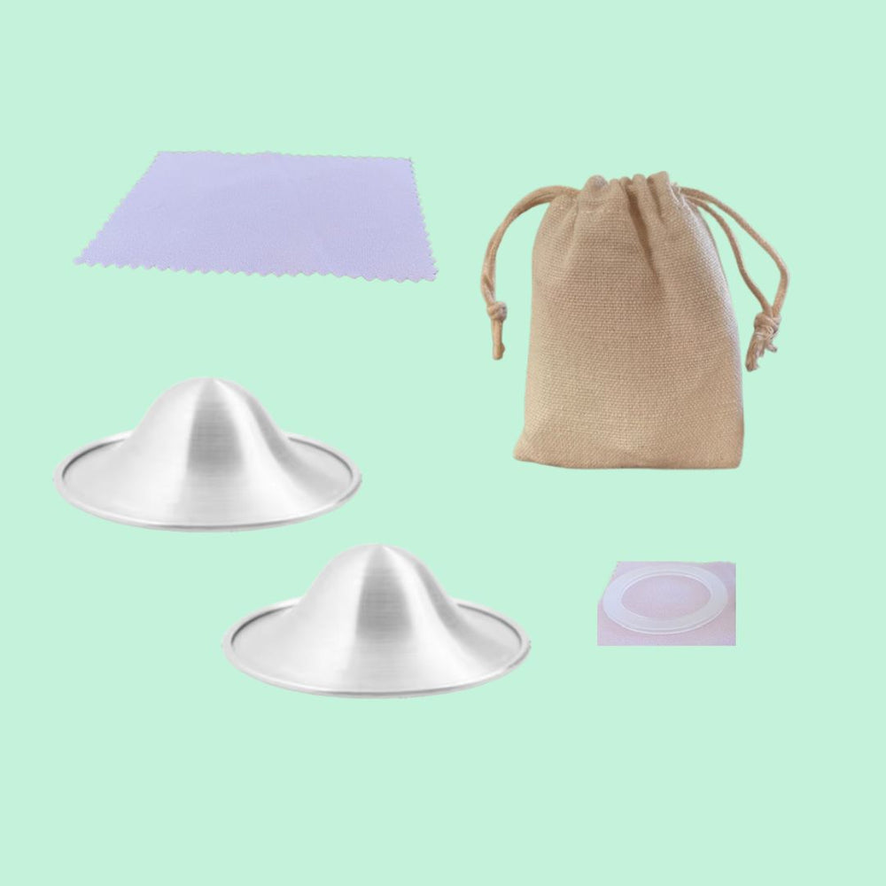 Sterling Silver Nipple Shields - 2 pack