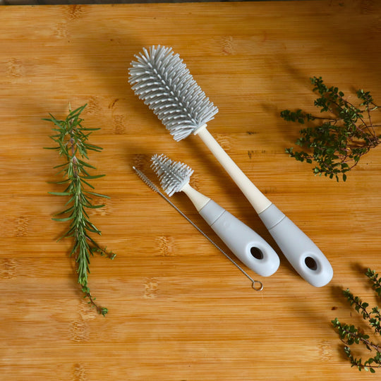 Bottle, Teat Nipple  & Straw Cleaning Brush - Silicone