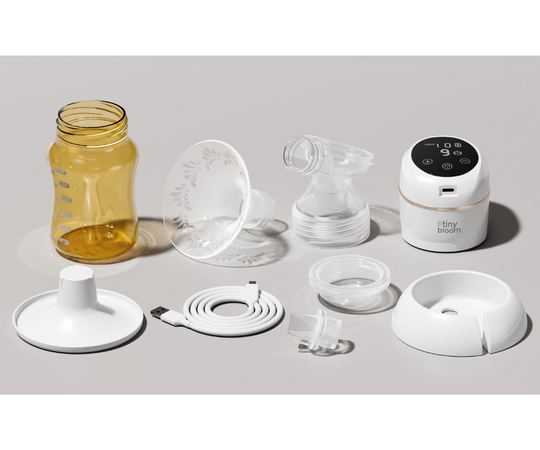 Portable Breast Pump + FREE Connectable storage bags