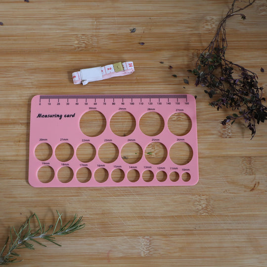 Nipple Measuring Card - Find Your Perfect Breast Pump Flange Size