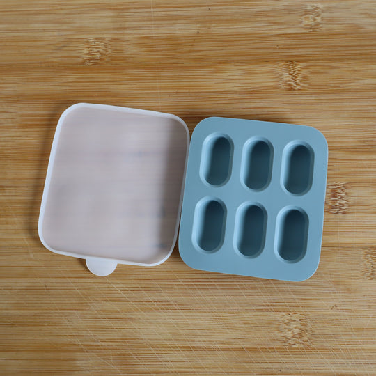 Baby Fruit Feeder  and Tray - Safe Self-Feeding & Teething Relief.