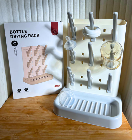 Baby Bottle Drying Rack - Slim, Compact & Organized Storage