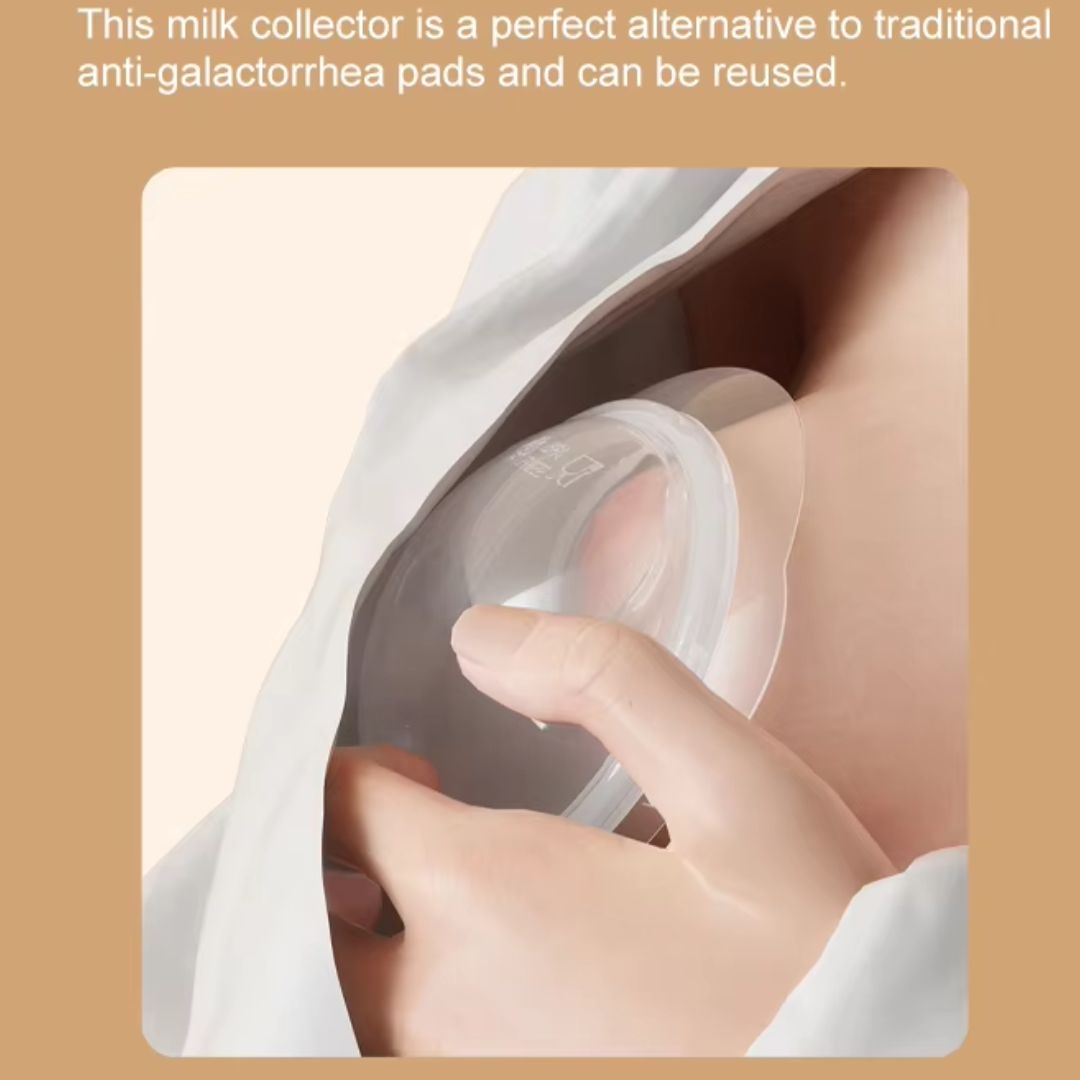 Breast Milk Collectors 2-Pack - Wearable, Leak-Proof Milk Catchers