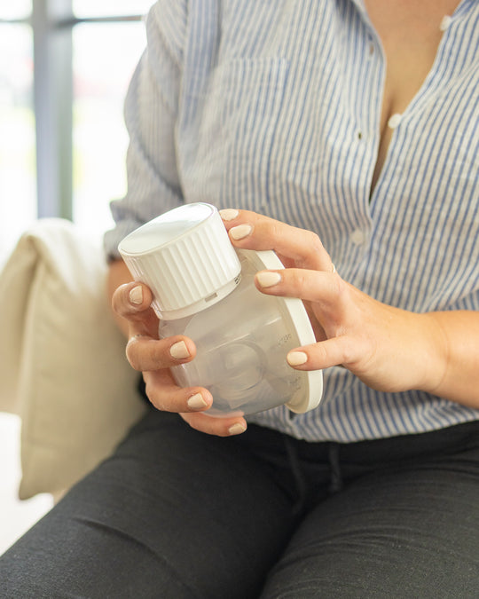 Tiny Bloom Ivory Wearable Breast Pump