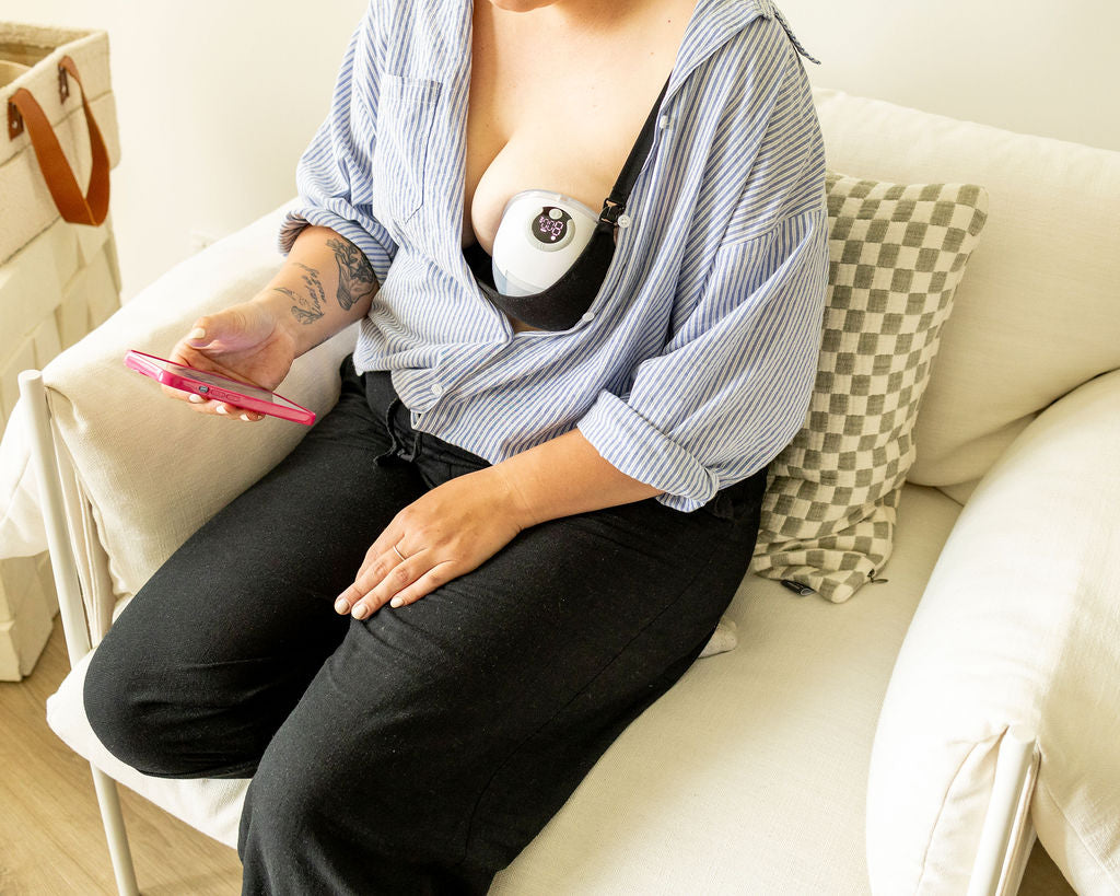 PRE ORDER DELIVERY 25/01/2025 Tiny Bloom BLUETOOTH Wearable Breast Pump