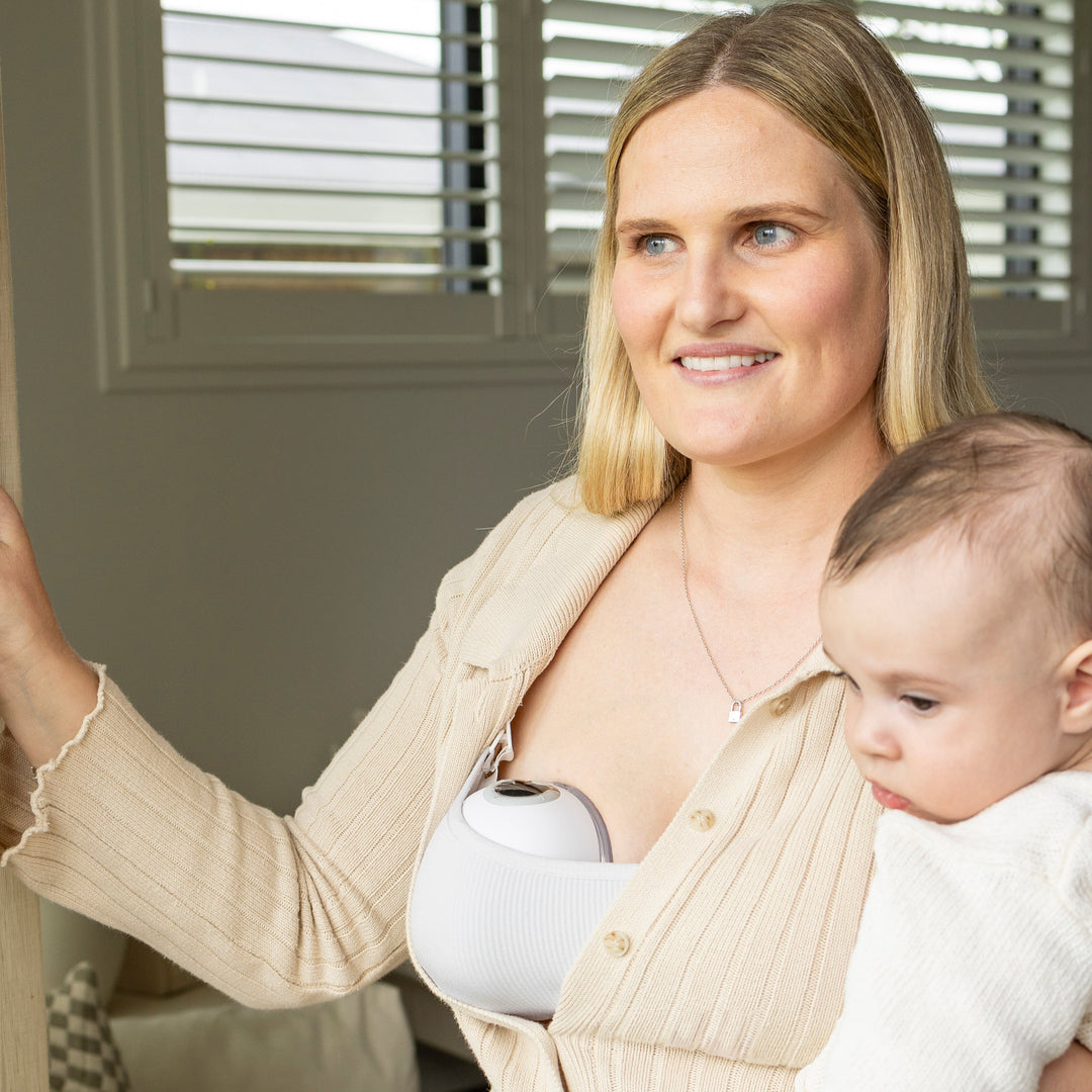 Bluetooth Wearable Breast Pump - Smart App Control - Tiny Bloom