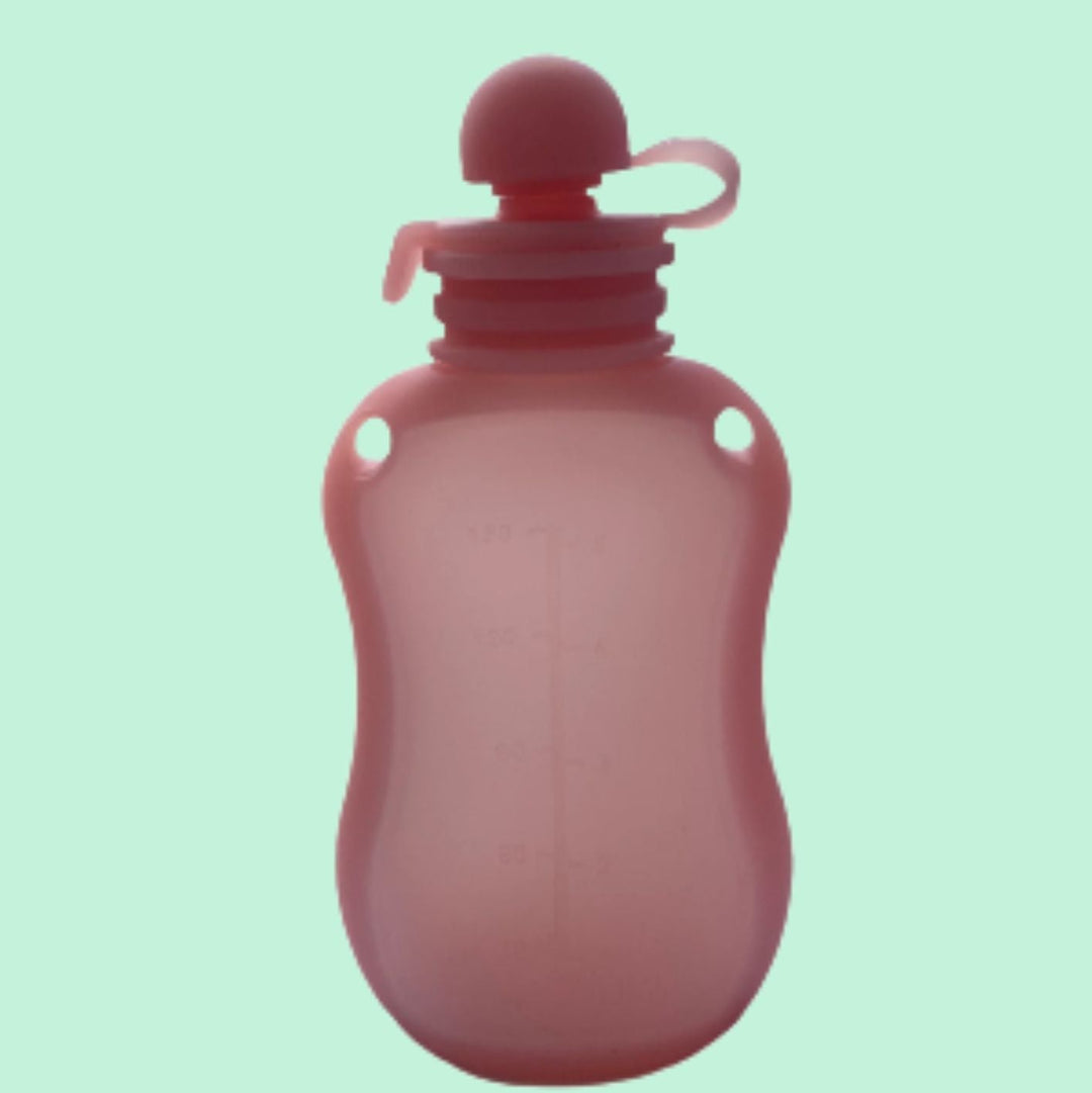 Silicone Pouches - Reusable - Food/Milk Storage