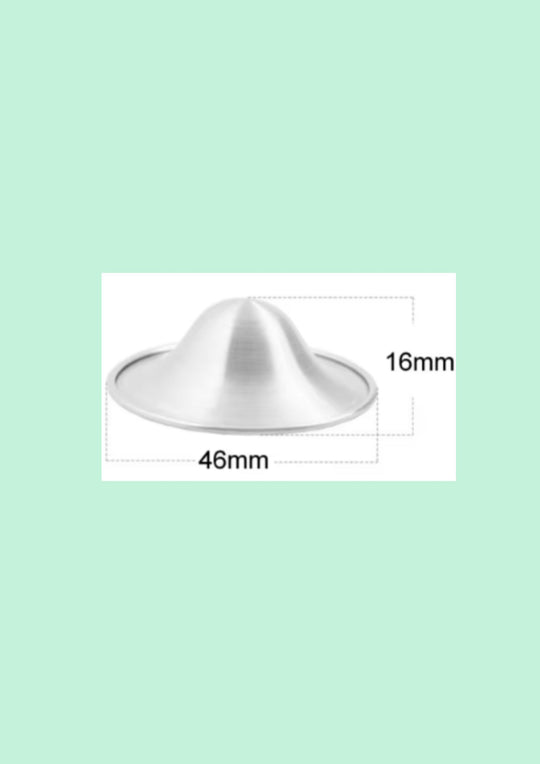Sterling Silver Nipple Shields - 2 pack