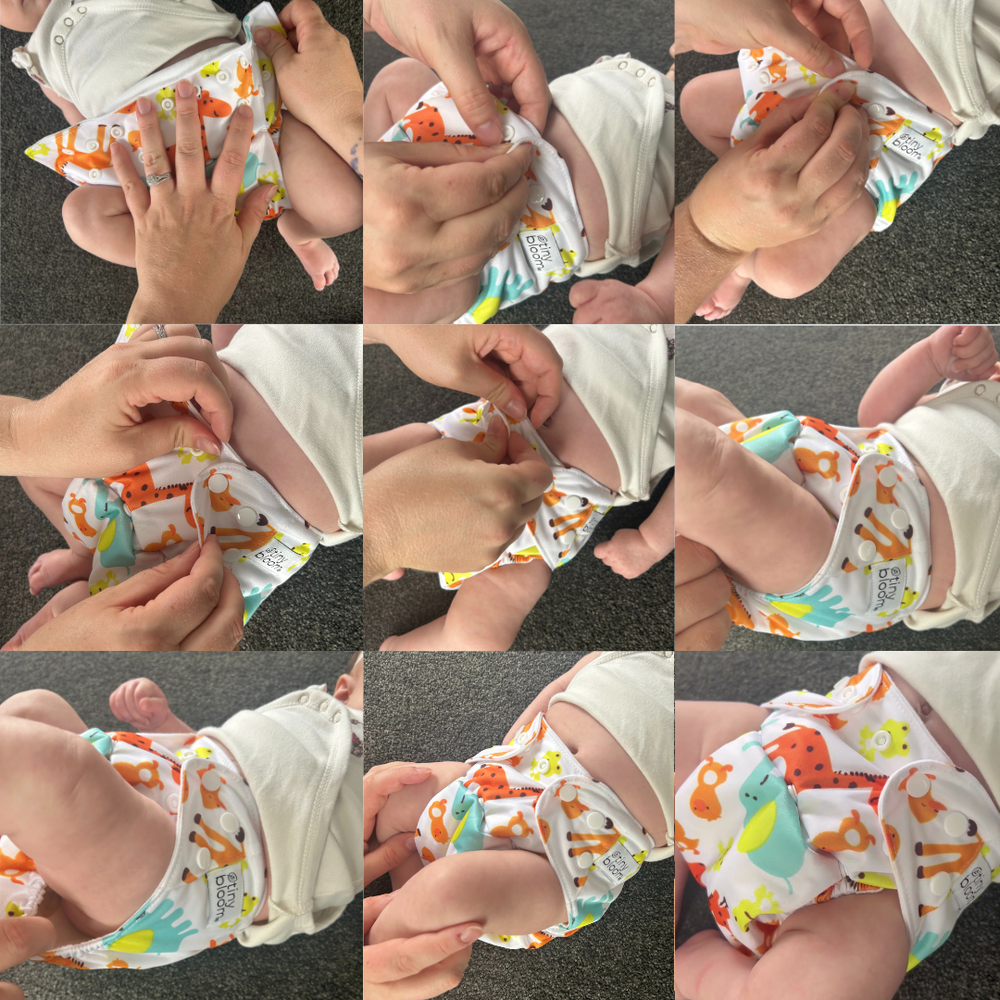 Cloth Nappy Starter Pack - 2 Pack Bundle - Save $13.99