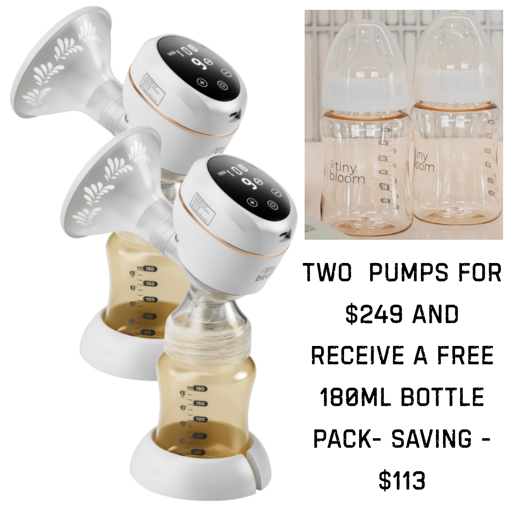 Double Pumps & Free 180ml Bottle Set