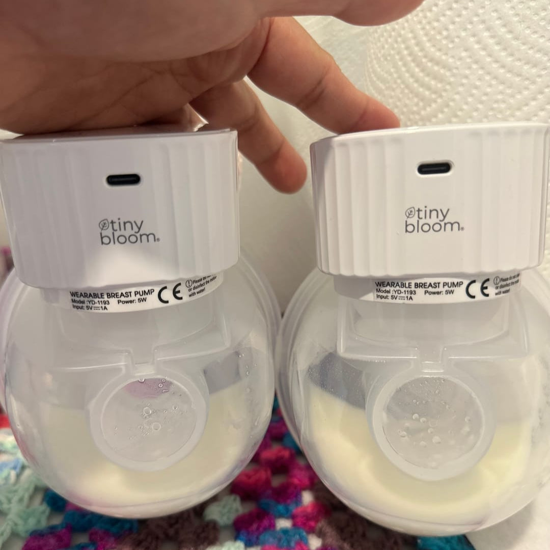 Wearable Breast Pump - Hands Free Pumping - Tiny Bloom