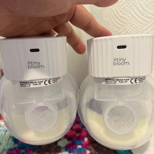 Wearable Breast Pump - Hands Free Pumping - Tiny Bloom