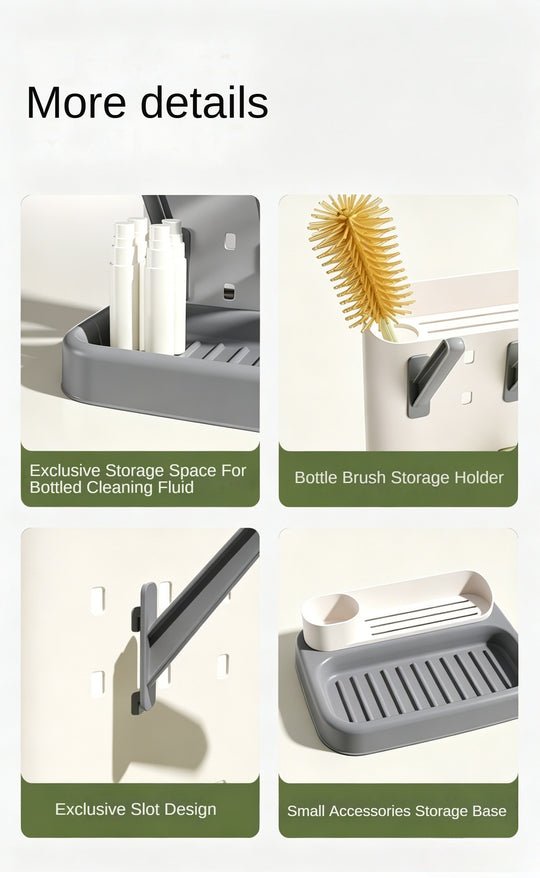 Baby Bottle Drying Rack - Slim, Compact & Organized Storage - Pre order for delivery24/05/2026