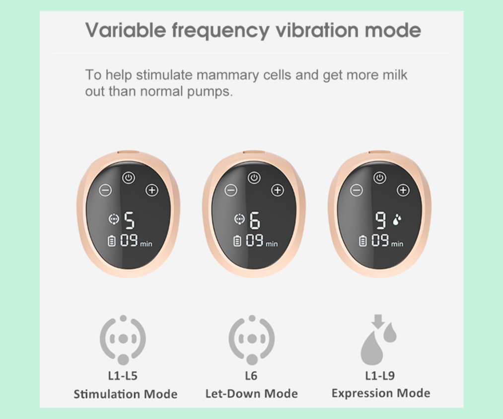 Portable Breast Pump + FREE Connectable storage bags