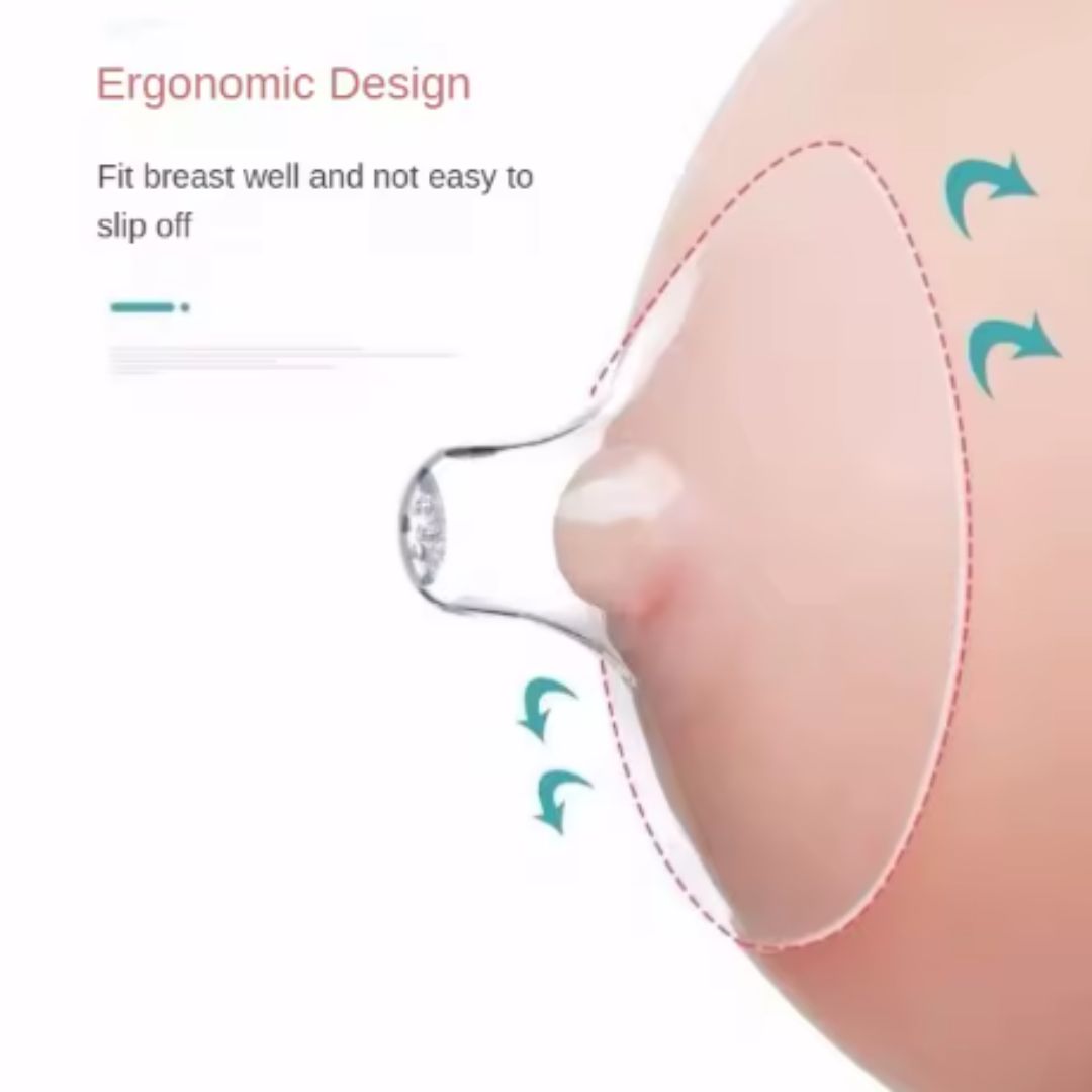 Breastfeeding Nipple Shield 2 Pack - Silicone Nursing Support