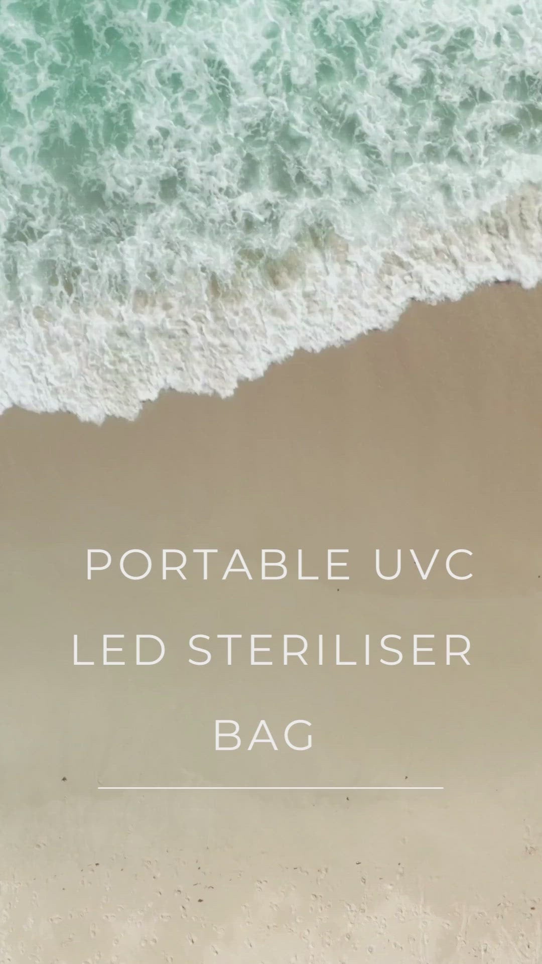 Foldable UVC LED Steriliser Bag